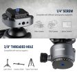 NEEWER GM41 Low Profile Tripod Ball Head Online