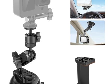 NEEWER CA029 Suction Cup Mount Compatible with GoPro For Cheap