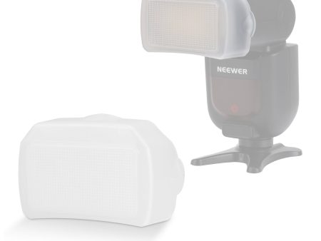 NEEWER FA002 Flash Diffuser for Square Head Speedlite Flash Online Sale