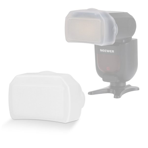 NEEWER FA002 Flash Diffuser for Square Head Speedlite Flash Online Sale