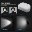 NEEWER FA002 Flash Diffuser for Square Head Speedlite Flash Online Sale