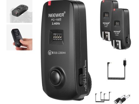 NEEWER FC-16 2.4G Wireless Flash Trigger for Sony Cameras For Discount