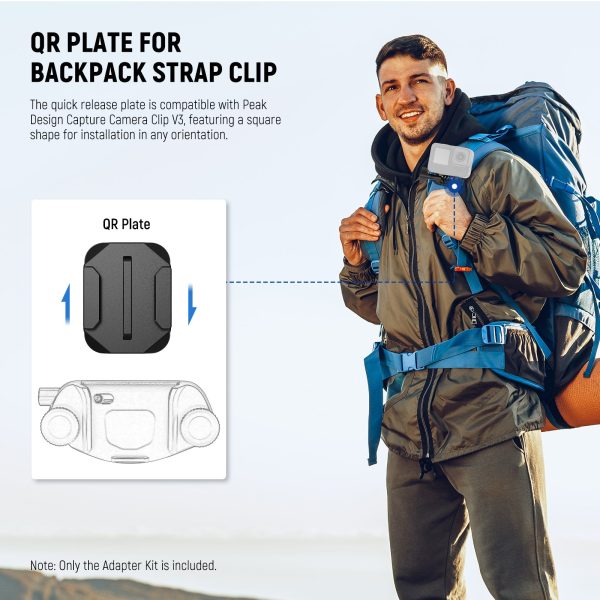 NEEWER QR016 Backpack Strap Mount Adapter Kit Online Hot Sale