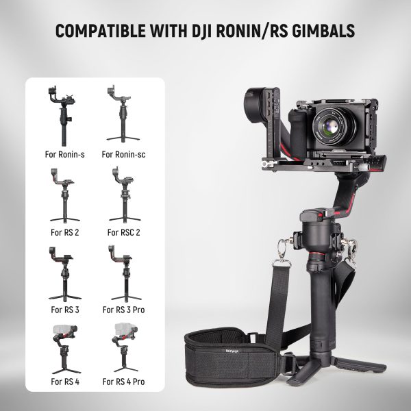 NEEWER GA019 5.9ft 180cm Neck Strap for DJI Ronin RS Fashion