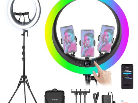 NEEWER RP19C 19  RGB LED Ring Light For Sale