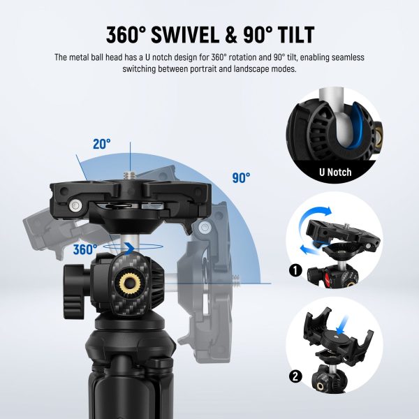 NEEWER TP35 Flexible Mini Tripod with Remote Online Hot Sale