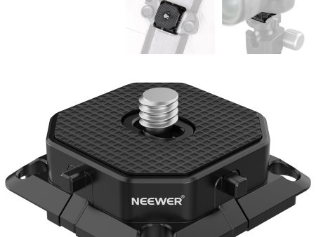 NEEWER QRP-4 Quick Release Plate With Four Side Arca Type Slots Fashion