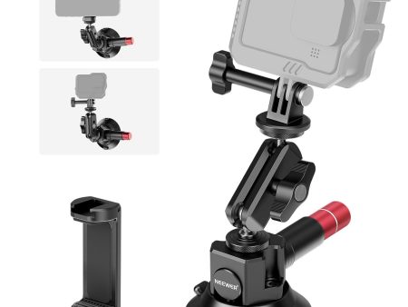 NEEWER CA104 3  Suction Cup Mount with Arm Discount