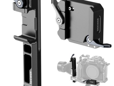 NEEWER GA013 Extended Vertical Arm & Arca Type QR Plate Kit for DJI RS 3 Mini Sale