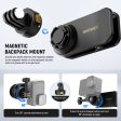 NEEWER GP22 Magnetic Backpack Strap Clip Mount for Action Camera Supply