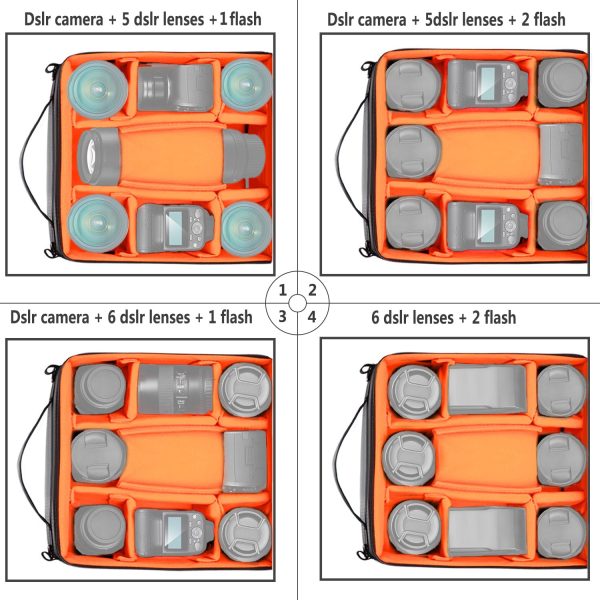 NEEWER 11.02”×6.29”× 11.02” Camera Carrying Case Cheap