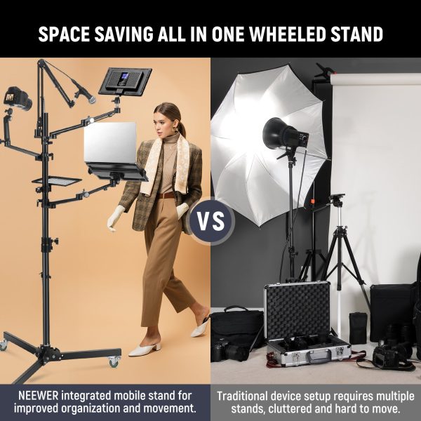 NEEWER DS010 Mobile Live Streaming Multi Mount Floor Stand on Sale