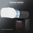 NEEWER FA002 Flash Diffuser for Square Head Speedlite Flash Online Sale