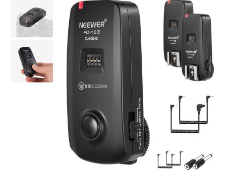 NEEWER FC-16 2.4G Wireless Flash Trigger for Canon Cameras on Sale