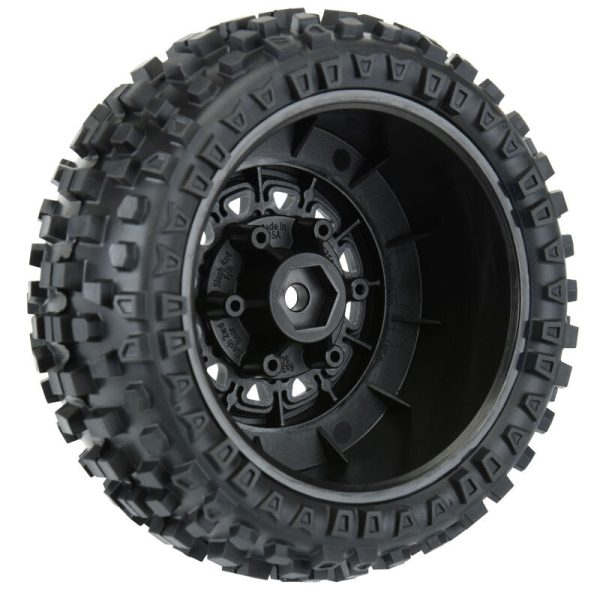 1 10 Badlands Front Rear 2.2  3.0  SC Mounted 12mm Black Raid (2) Online