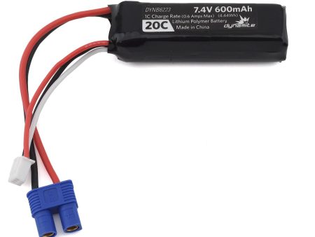 2S LiPo Battery Pack 20C (7.4V 600mAh) Discount