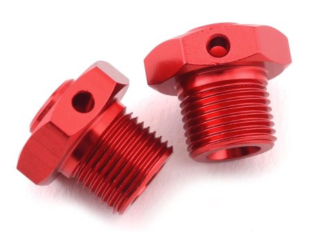 17mm Aluminum Wheel Hex (Red) (2) Online