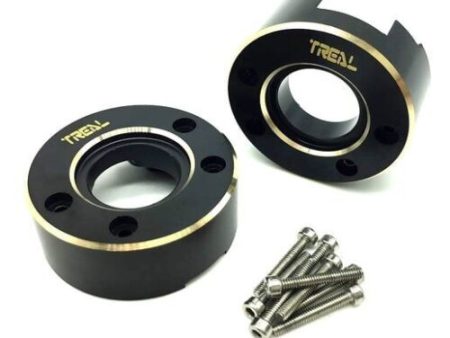 Treal Brass Rear Counterweight 62g for Redcat Gen8-Black T8034-2061B on Sale