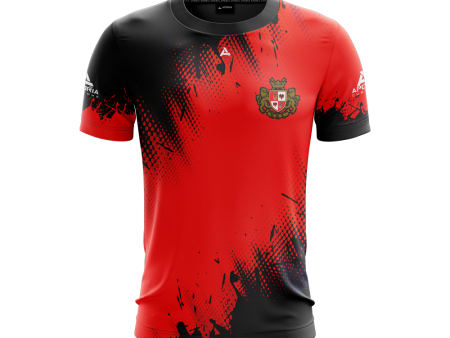 Red Knights Cartel Sublimated Short Sleeve Jersey Cheap