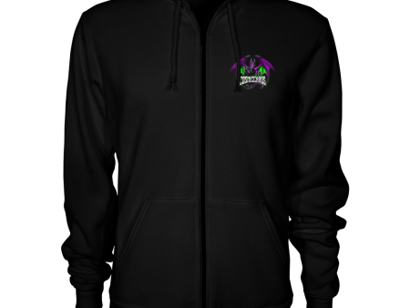 CosmicChaos - Zip Up Hoodie Hot on Sale