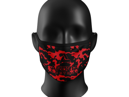 Red Camo Face Mask Online Sale