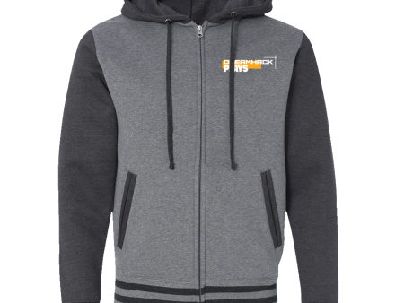 DreamHack Plays Varsity Full-Zip Hooded Sweatshirt For Discount