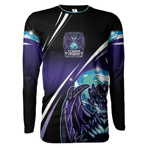 Terran Gamer Sublimated Long Sleeve Shirt V2 Hot on Sale