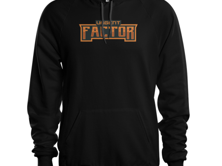 Urgent Factor Hoodie - Text Logo Cheap