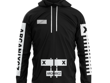 Arcanixcz Sublimated Windbreaker w Hood For Discount