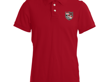 Unorthodox Polo Shirt - Red Cheap