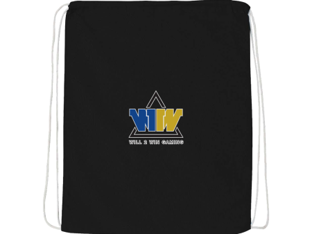 Will 2 Win Gaming Drawstring Bag Fashion