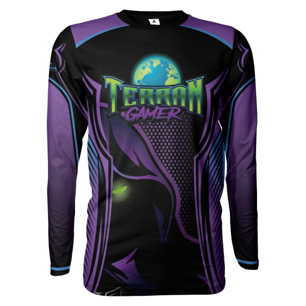 Terran Gamer Sublimated Long Sleeve Shirt Cheap