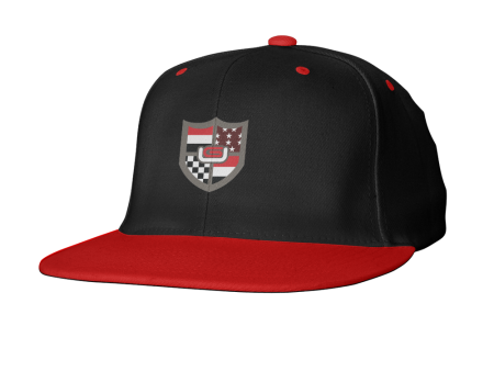 Unorthodox Snapback - Black Red Cheap