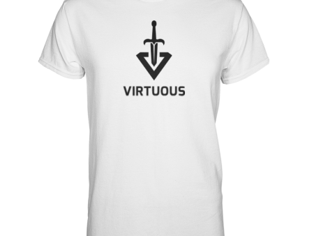 Virtuous Gaming T-Shirt - White Supply