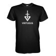 Virtuous Gaming T-Shirt - Black Hot on Sale