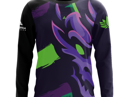 CosmicChaos - Sublimated Long Sleeve Jersey Online now