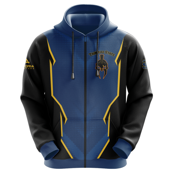 Trinidad State Esports Sublimated Zip Up Hoodie For Sale