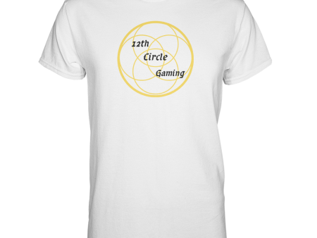 12th Circle Gaming T-Shirt - White on Sale